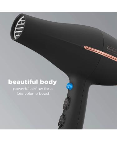 CONAIR INFINITIPRO 1875 Watt AC Motor Pro Hair Dryer with Ceramic Technology Black & Infinitipro Rose Gold Ceramic Flat Iron 1-Inch Hair Dryer + Ceramic Flat Iron 1-Inch - Buy Online on SooperMarket.com