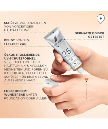 Skinvisibles One Drop BB Ebony SPF 25 | Matte Mineral BB Cream for All Skin Types | Vegan Non-Comedogenic & Cruelty-Free | 30ml - Buy Online on SooperMarket.com