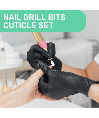 ZJchao Nail Drill Bits | 12 Pcs Wool Felt Polishing Bits for Manicure & Pedicure | Multi-Shaped Grinding Tools for Nail Polish & Jewelry Polishing - Buy Online on SooperMarket.com