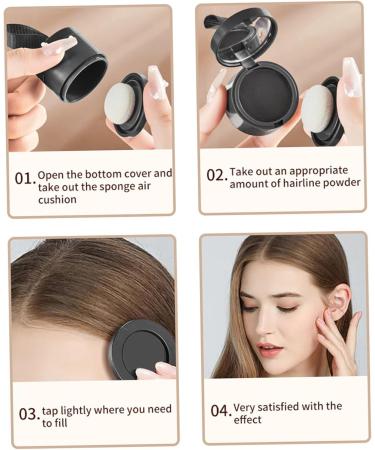 2Pcs Root Touch Up Powder Windproof & Sweatproof Hairline Powder for Women & Wen Natural Stain-Proof Hair Loss Concealer Hairline Powder for Thinning Hairline Coffee & Light Coffee Coffee Light Coffee - Buy Online on SooperMarket.com