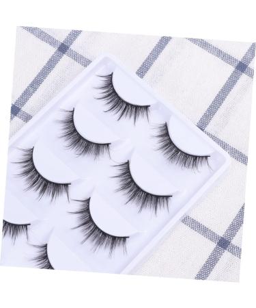 minkissy 80 Pairs Lashes Natural False Lashes Fake Eyelash Dense Eyelash Eyelashes 3d Cross - Buy Online on SooperMarket.com