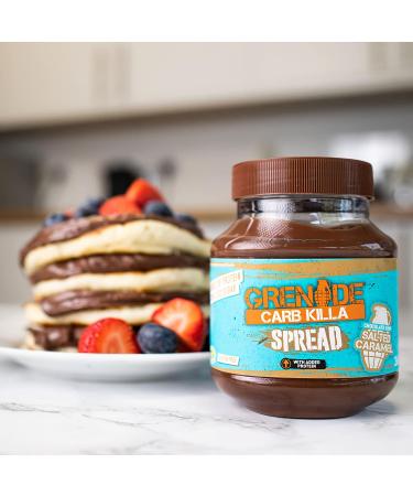 Grenade Carb Killa Protein Spread - Chocolate Chip Salted Caramel 1 x 360 g Jar - Buy Online on SooperMarket.com