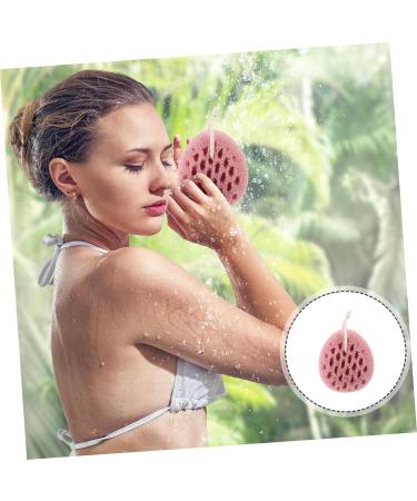 BCOATH Bath Stuff Body Wash Sponge Loofah Body Scrubber Exfoliating Sponge Bath Sponge Swirl Bath Shower Loofah Body Sponge Scrub Mesh Sponge Miss Bath Ball Frosted Pink Polyurethane - Buy Online on SooperMarket.com
