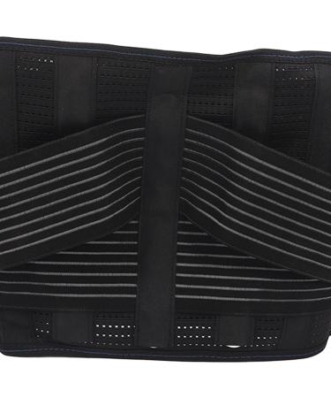 Alomejor Waist Support Belt - Lumbar Brace with Steel Plate & Warm Pad for Ultimate Comfort | International Shipping Available - Buy Online on SooperMarket.com