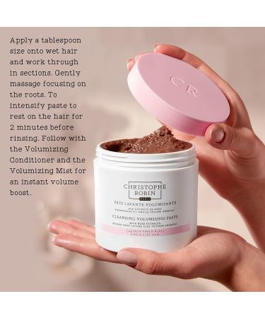 Christophe Robin Volumizing Paste with Rose Extract - 8.4 oz Unisex Full Size - Buy Online on SooperMarket.com