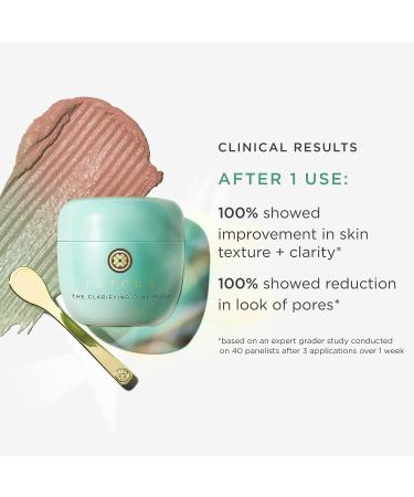 Tatcha Clarifying Clay Mask | Exfoliating Pore Treatment - 50ml | 1.7oz - Buy Online on SooperMarket.com
