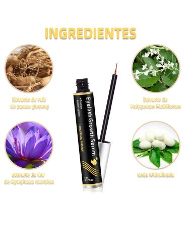 Boost Lash & Brow Growth with Dorzu Eyelash Serum - Test Winner for Long Dense Lashes | 5ml - Buy Online on SooperMarket.com
