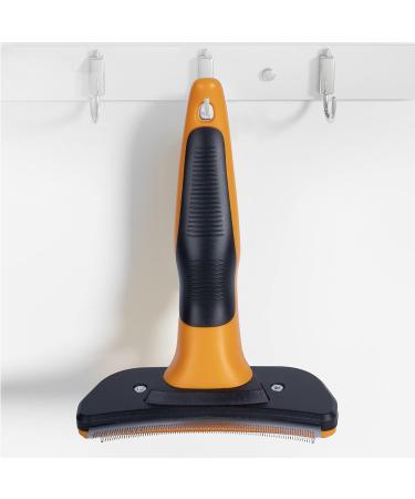 POLYTE Pet Grooming Comb and Deshedding Tool with Retractable Blade - Buy Online on SooperMarket.com