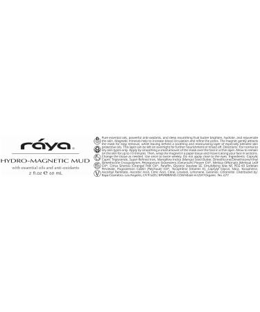 Raya Hydro-Magnetic Mud Masque - Nourishing Facial Treatment for Dry Skin | Refine Pores & Improve Complexion - Buy Online on SooperMarket.com