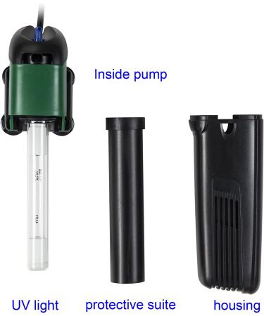COODIA Internal Green Water Killer Filter for Aquarium Tank - U-V Pump - Buy Online on SooperMarket.com