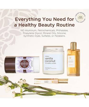 Lavanila Roller Perfume Set of 3 Includes Pure Vanilla + Vanilla Coconut + Vanilla Grapefruit - The Healthy Fragrance for Women Clean and Natural - Buy Online on SooperMarket.com