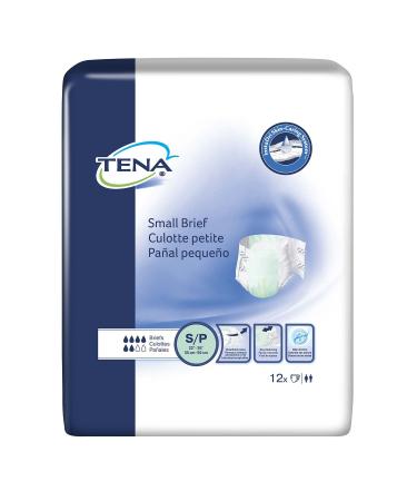 Tena Small Incontinence Briefs 12 Count