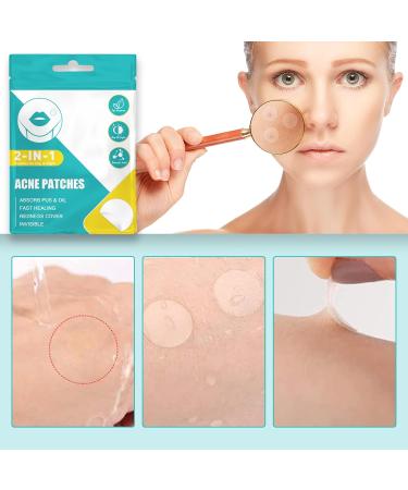 264 Hydrocolloid Pimple Patches with Tea Tree Oil - Invisible Waterproof Acne Treatment for Day & Night Use (168 Pieces) - Buy Online on SooperMarket.com