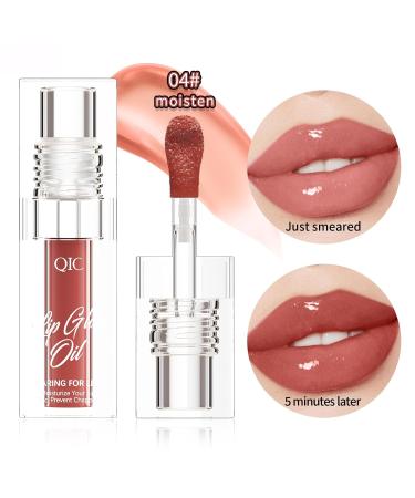 Petansy Color Changing Lip Oil Set | Hydrating Plump Gloss | 3 Natural Shades | Big Brush Tint - Buy Online on SooperMarket.com