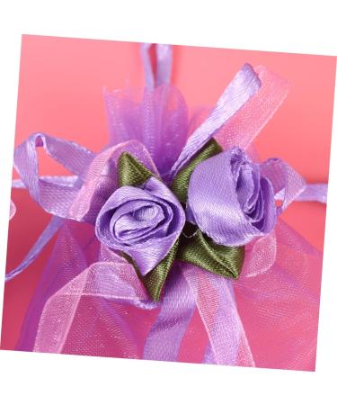 STOBAZA Candy Pouches 12pcs s Candy Bags Clear Bags for Clear Goodie Bags Drawstring Bag Bag Bow Tie - Buy Online on SooperMarket.com