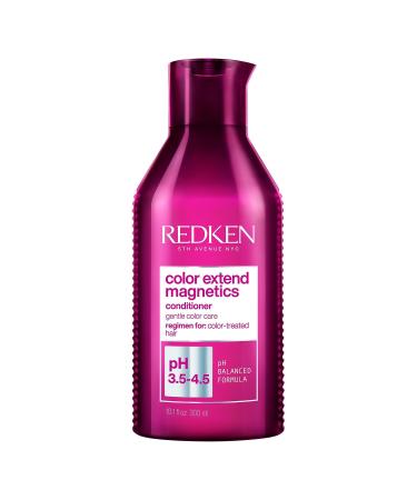 Redken |Rinse for colored hair care flushing for long -lasting color brilliance and shine color extend magnetics conditioner 300 ml (1 Pack)