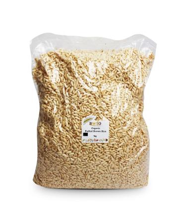 Organic Puffed Brown Rice 1kg (BWFO)