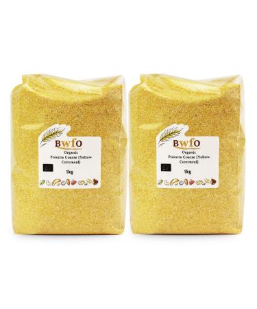 Organic Polenta Coarse Yellow Cornmeal 2kg (BWFO)