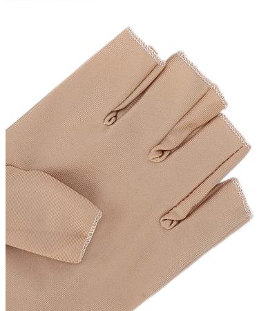 Protective Fiber Cotton Gloves Anti UV Shield Gloves for Nail Art Manicure Tool Protect Hands from Injury Premature Skin Aging Wrinkles and Thinning Suitable for Hiking Yinhingw0x82ib6gz-13 - Buy Online on SooperMarket.com