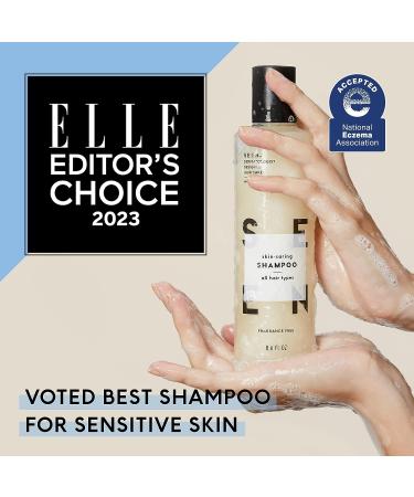 SEEN Fragrance-Free Shampoo 8.6 Fl. Oz - Non-Comedogenic & Sulfate-Free Formula for Sensitive Skin - Dermatologist-Developed for Eczema & Acne Prone Skin - Buy Online on SooperMarket.com