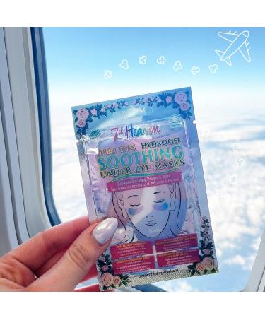 7th Heaven Soothing Hydrogel Under Eye Patches to Reduce the Appearance of Dark Circles and Fine Lines - Buy Online on SooperMarket.com
