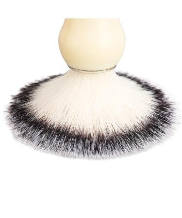 Portable White Razor Brush | Curved Handle Hairdresser Dust Brush for Easy Styling - Buy Online on SooperMarket.com