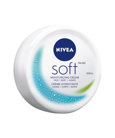 NIVEA Soft Moisturizing Creme 6.8 Ounce (Pack of 4)