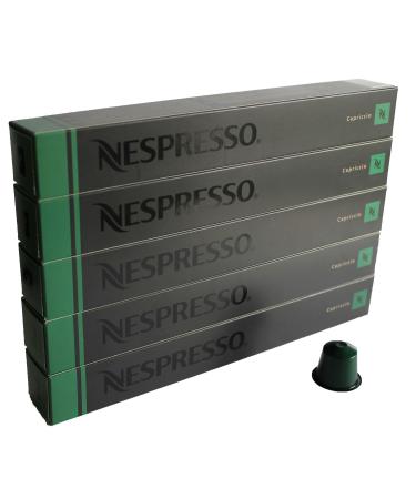 Nespresso 50 Capsules - 5X 10 Capriccio Espresso Original Capsules