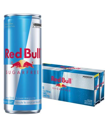 Red Bull Energy Drink Sugar Free 250ml (12 pack)