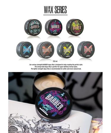 Barber Marmara Space Wax Series - Premium Hair Styling Paste for All Hair Types | International Shipping Available - Buy Online on SooperMarket.com