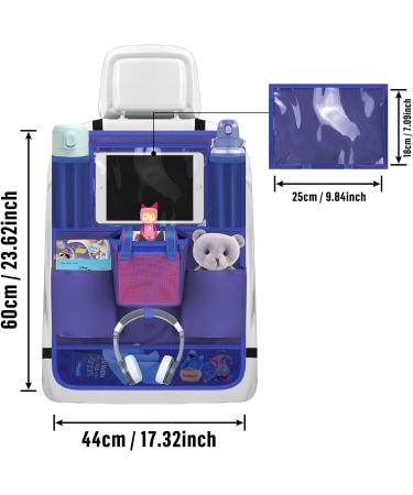 Toniebox Car Organiser with Tablet Holder - Seat Back Cover for Kids' Car Accessories - Blue, 1 Piece - Buy Online on SooperMarket.com