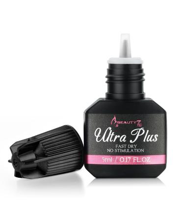 2024 Upgrade Versions Low Stimulation DIY Extension Eyelash Glue Black 5ml for Self-application 3-4 Second Drying Individual Lash Adhesive No Irritaiton for DIY Lash Extension