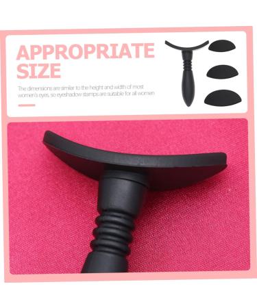Healeved 2 Sets Eye Shadow Stamp Makeup Tool Useul Eyeshadow Stamp Lazy Eye Shadow Seal Black - Buy Online on SooperMarket.com