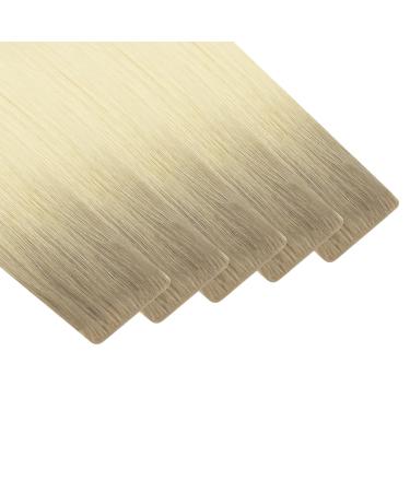 Youngsee Ombre Real Hair Tape Extensions - 45cm Light Brown to Blonde Virgin Smooth Weft 5pcs #R8T60 - Buy Online on SooperMarket.com