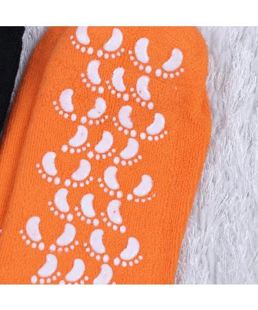 Minkissy Moisturizing Heel Cuff Socks | Slipproof Gel Spa Socks for Men - 2 Pairs - Buy Online on SooperMarket.com