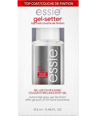 essie Nail Polish Nail Care Gel Setter Gel Nail Polish High Shine Longlasting Long Wear Top Coat Nail Varnish 13.5 ml - Buy Online on SooperMarket.com