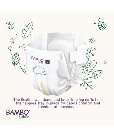 Bambo Nature Size 4 Maxi Eco Nappies 24PK - Enhanced Leakage Protection, Sustainable & Eco-Friendly, Secure & Comfortable Baby Nappies - Buy Online on SooperMarket.com