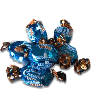 Walkers Salted Caramel Toffee Wrapped Retro Sweet Shop Traditional Old Fashioned (500g)