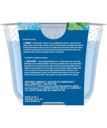 Glade Holiday Scented Candle Glistening Snow Air Freshener Infused with Essential Oils 3-Wick Candle 1 Count - Buy Online on SooperMarket.com