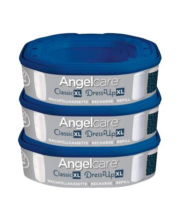 Angelcare refill cassette for diaper pail Dress-Up and Classic XL 3-pack