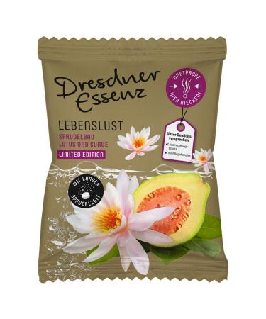 Pack of 10 Dresdner Essence bubble bath zest for life lotus and guava effervescent tablets bath additive care bath