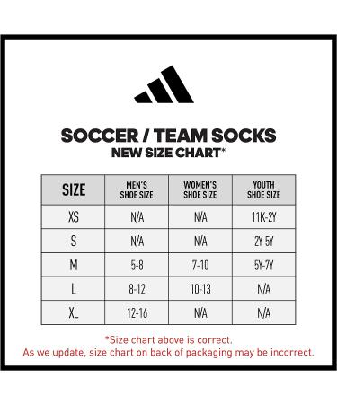 adidas Unisex Metro 5 Soccer Socks - Black/Night Grey/White (Medium, 1 Pair) - Buy Online on SooperMarket.com