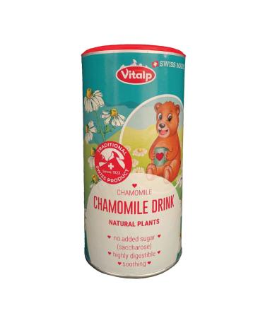 Vitalp Chamomile Drink, Swiss Made, Instant Tea for Babies and Children, 7.05 Ounce Container