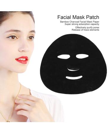 Bamboo Charcoal Facial Mask Paper - 100pcs | Super Absorption & Pore Purifying Skin Care | International Shipping Available - Buy Online on SooperMarket.com