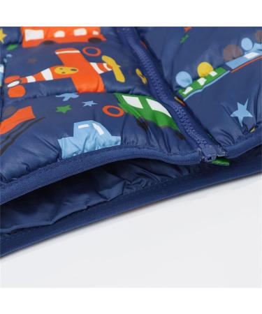 Baby Toddler Hooded Puffer Coat | Lightweight Windproof Jacket with Zippers and Pockets | Waterproof Winter Outfit (18-24 Months) - Buy Online on SooperMarket.com