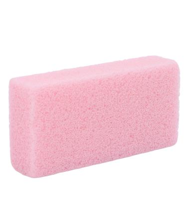 Foot Pumice Stone Professional Exfoliating Rock Foot Scrubber Care Tool Hard Skin Callus Remover for Feet and Hands Body Care Square Pink Hard Dead Skin Remove Scrubber for Nail