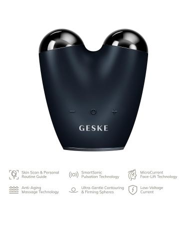 Geske SmartAppGuided Microcurrent Face-Lifter | 6-in-1 Anti-Aging Device | Facial Lifting & Jawline Trainer | Wrinkle Remover & Double Chin Solution - Buy Online on SooperMarket.com