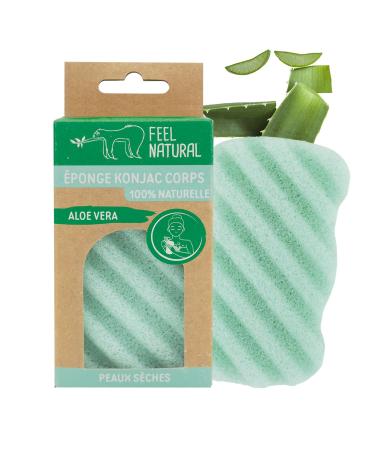 Konjac body sponge aloe vera