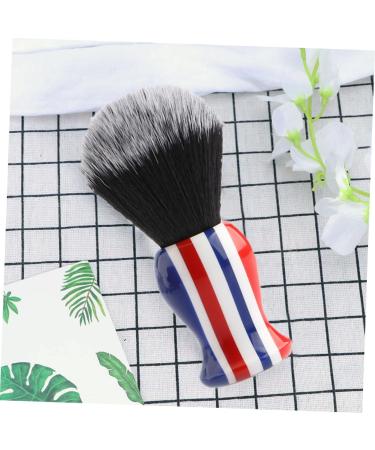Soft Fur Shaving Brush & Mustache Grooming Tool - Durable Beard Brush for Men with Handle | Perfect Facial Cleaning Brush - Buy Online on SooperMarket.com