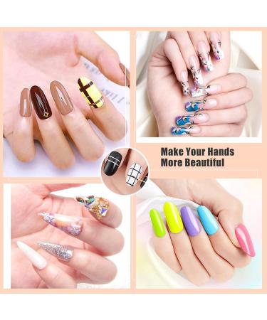 Sularpek Nail Art Liner Brushes Set - 4 Double Ended Brushes for Drawing, Painting, and DIY Design - Buy Online on SooperMarket.com